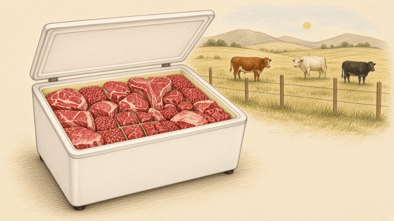 What Size Chest Freezer for a Quarter Cow?