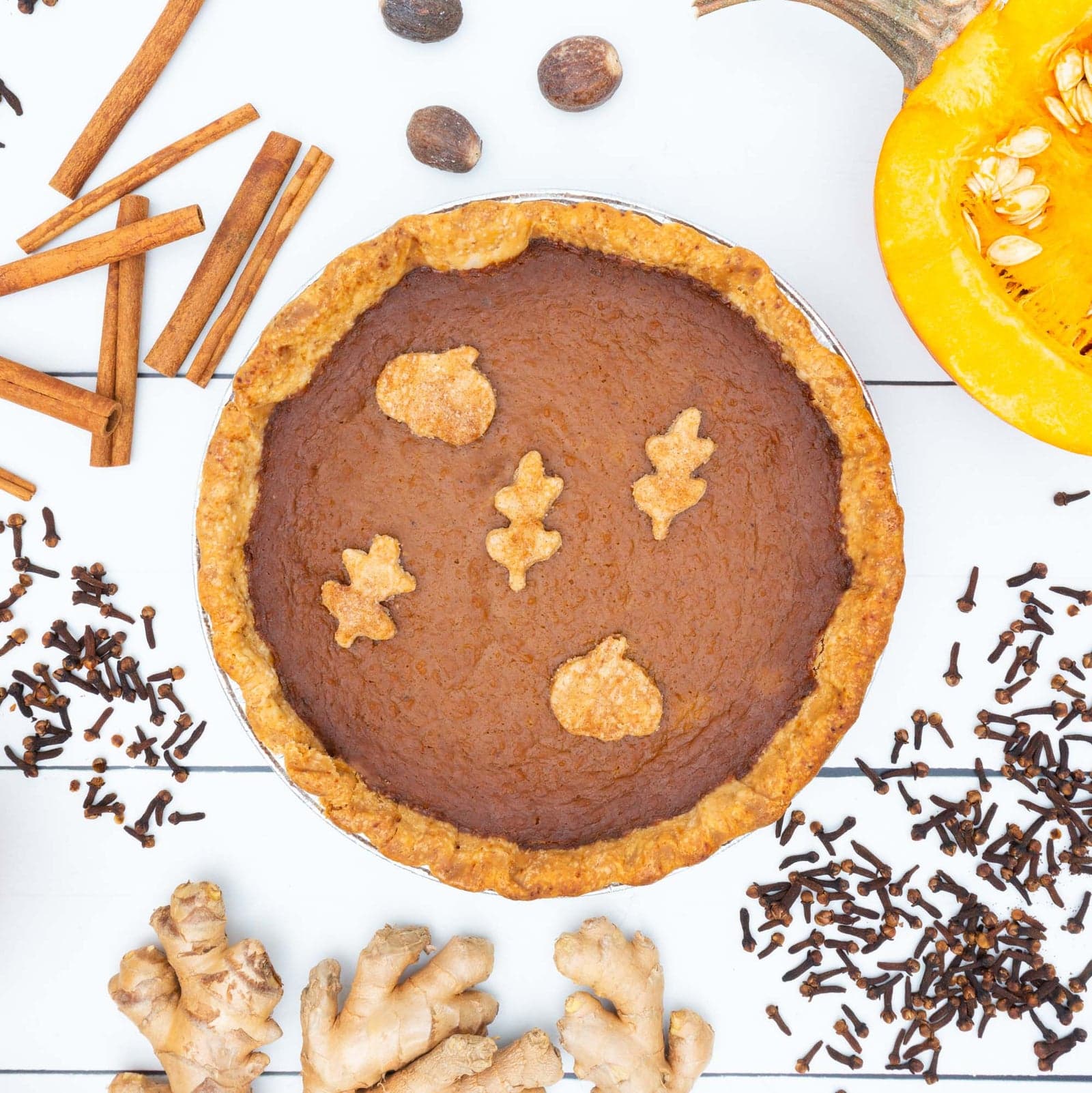 Caramel Pumpkin Pie