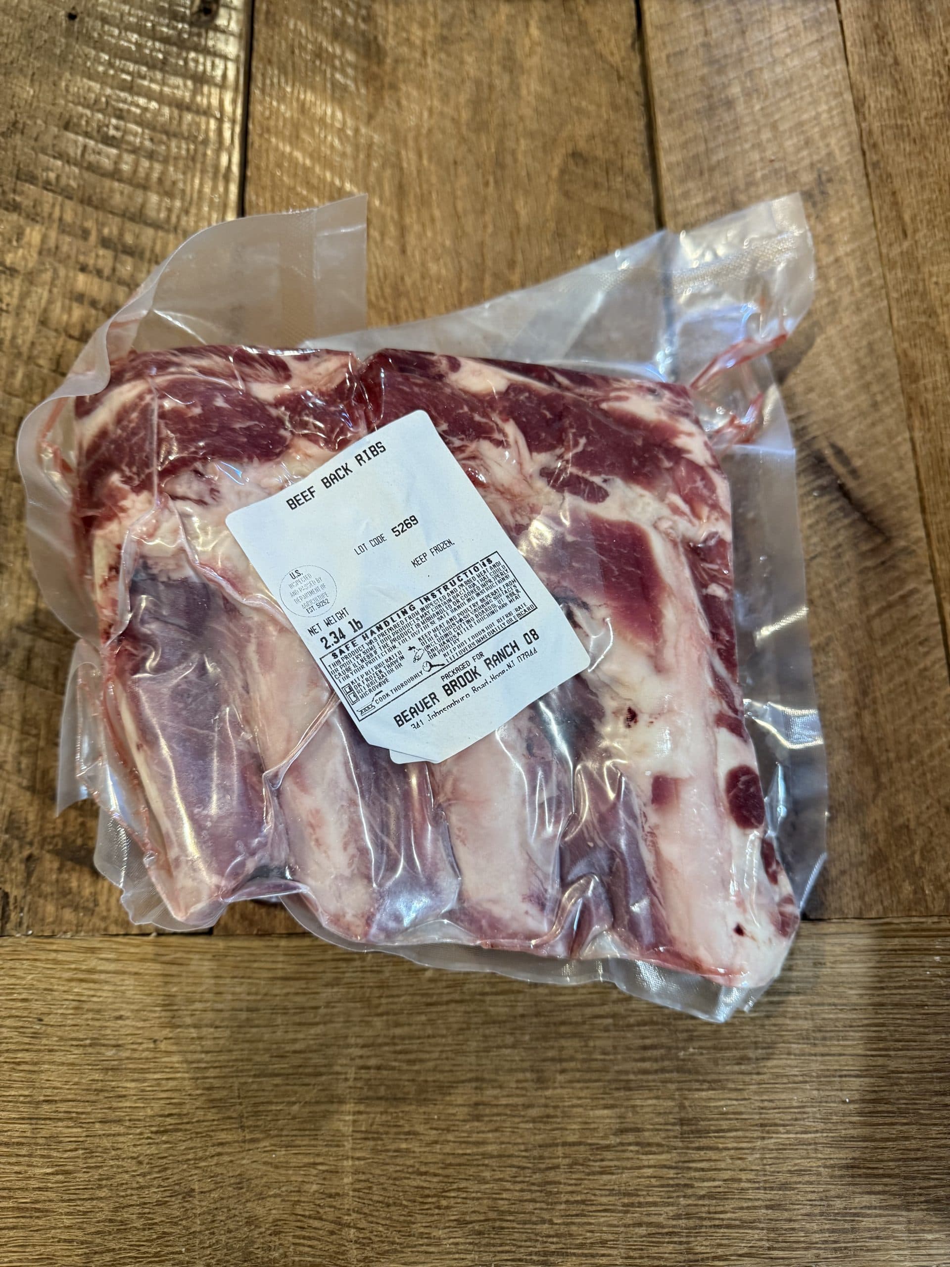 Beef Back Ribs