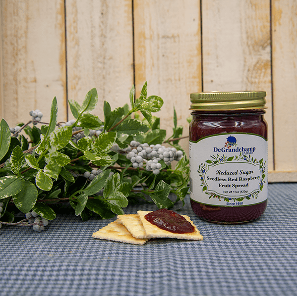 Reduced Sugar Seedless Red Raspberry