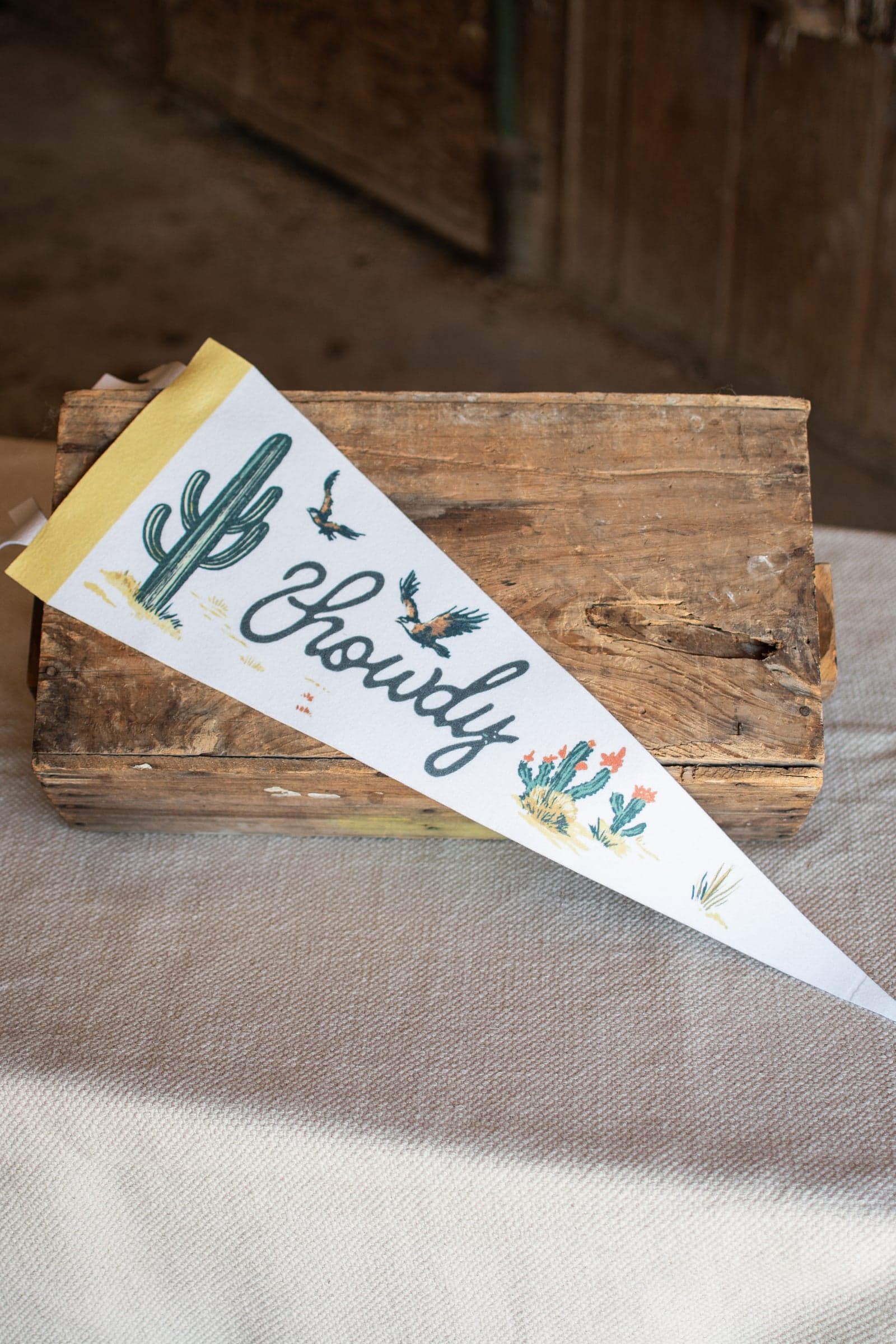 Howdy Felt Pennant image 2