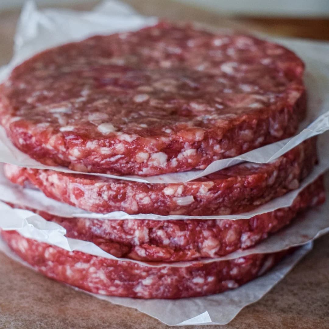 1/2 Lb. Ground Beef Patties - (4 count)