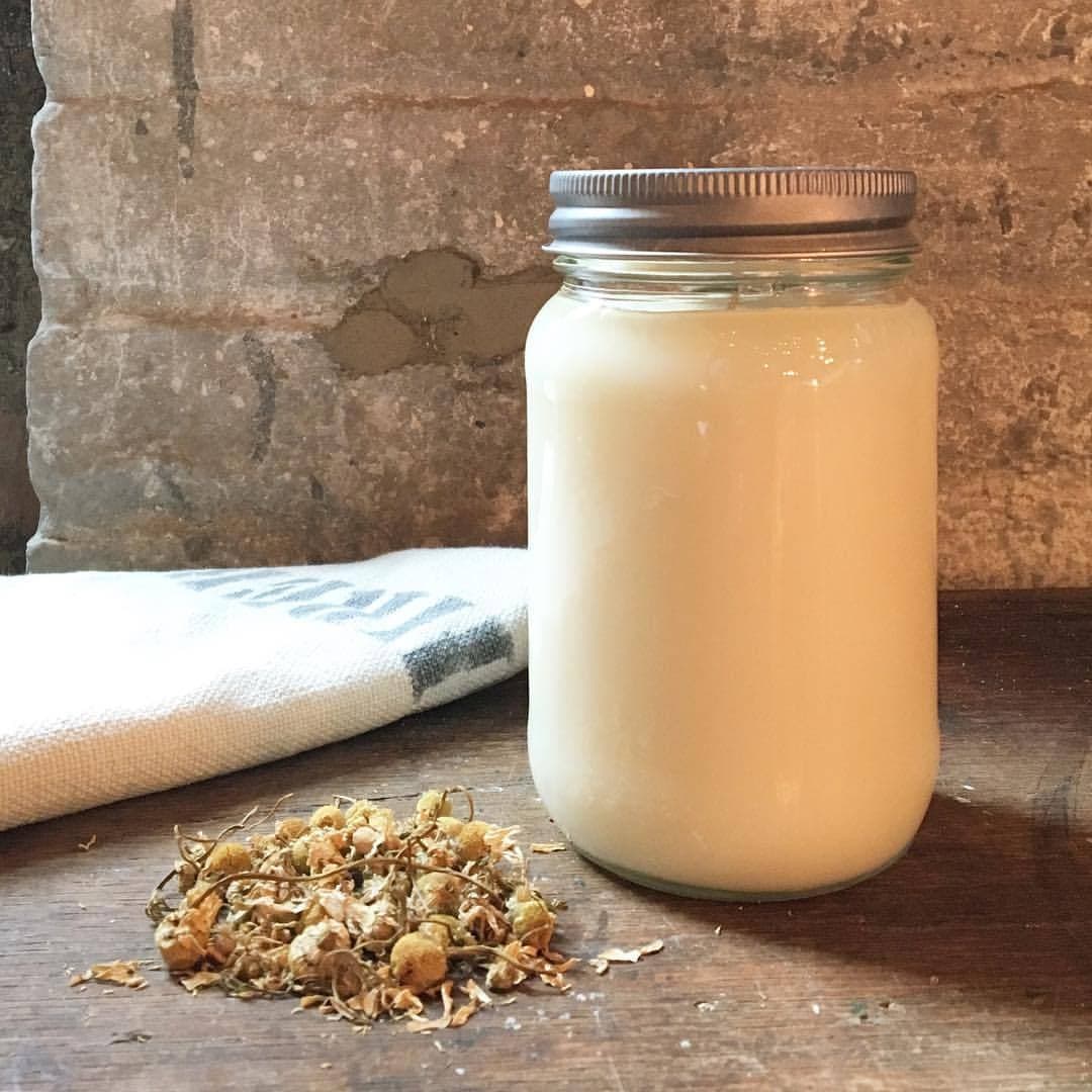 Cow Buttermilk – A2/A2 – QUART – Glass