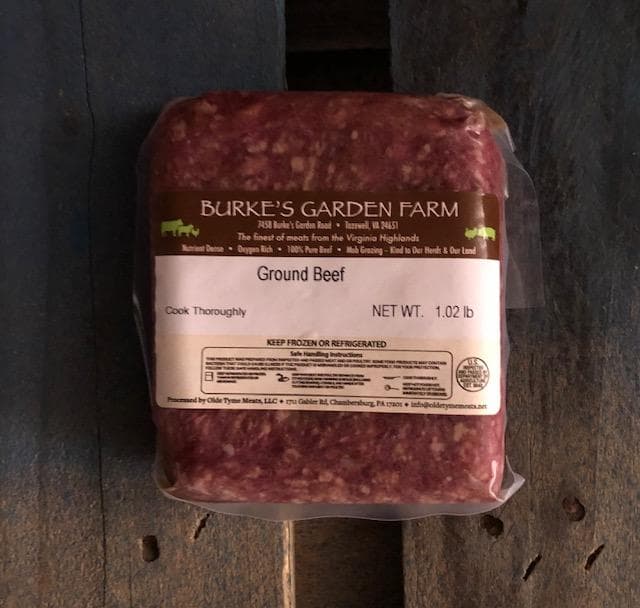 Ground Beef w/Organs – per lb
