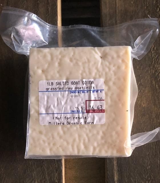 Goat Gouda Cheese – per lb