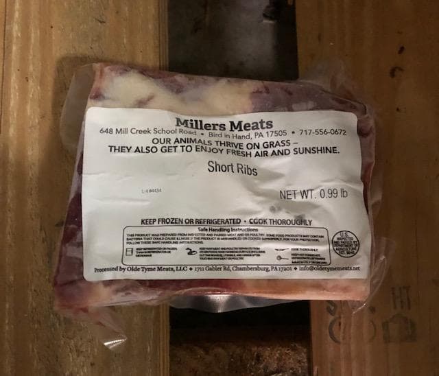 Beef Ribs – per lb