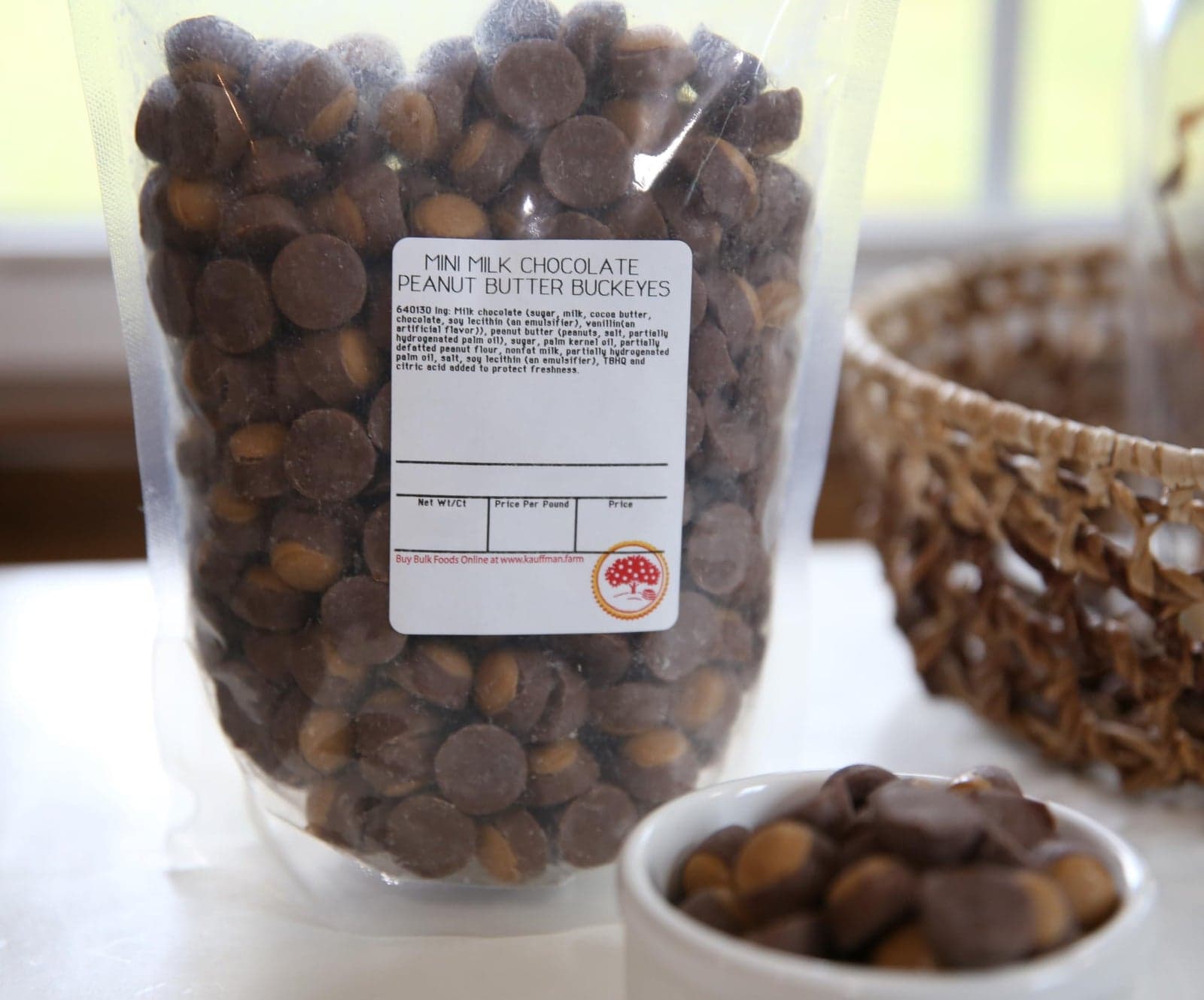 Mini Milk Chocolate Peanut Butter Buckeyes