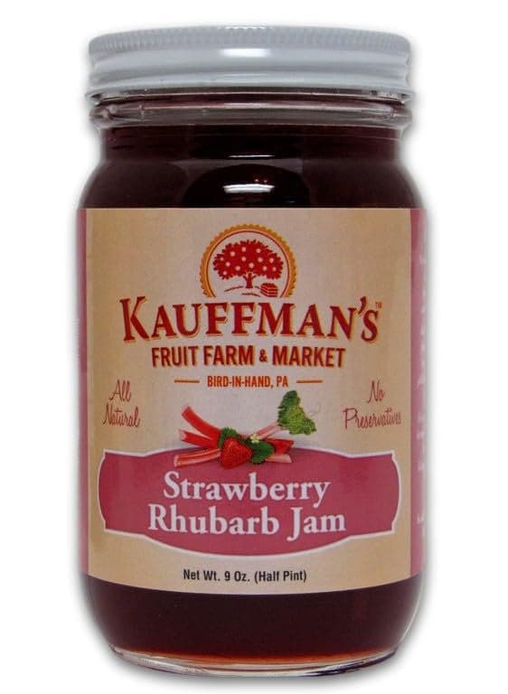 All-Natural Strawberry Rhubarb Jam image 2