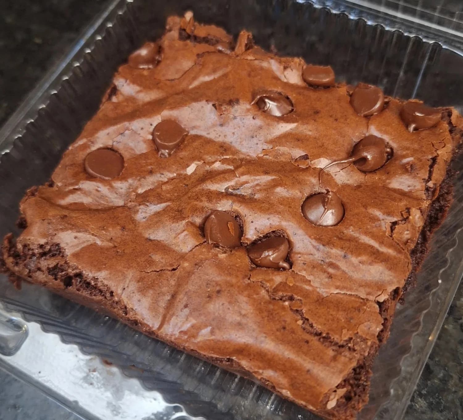 Double Chocolate Sourdough Brownie
