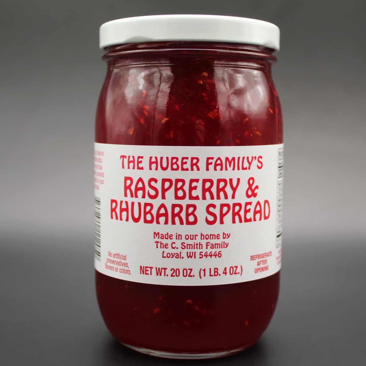 Huber Raspberry Rhubarb Spread
