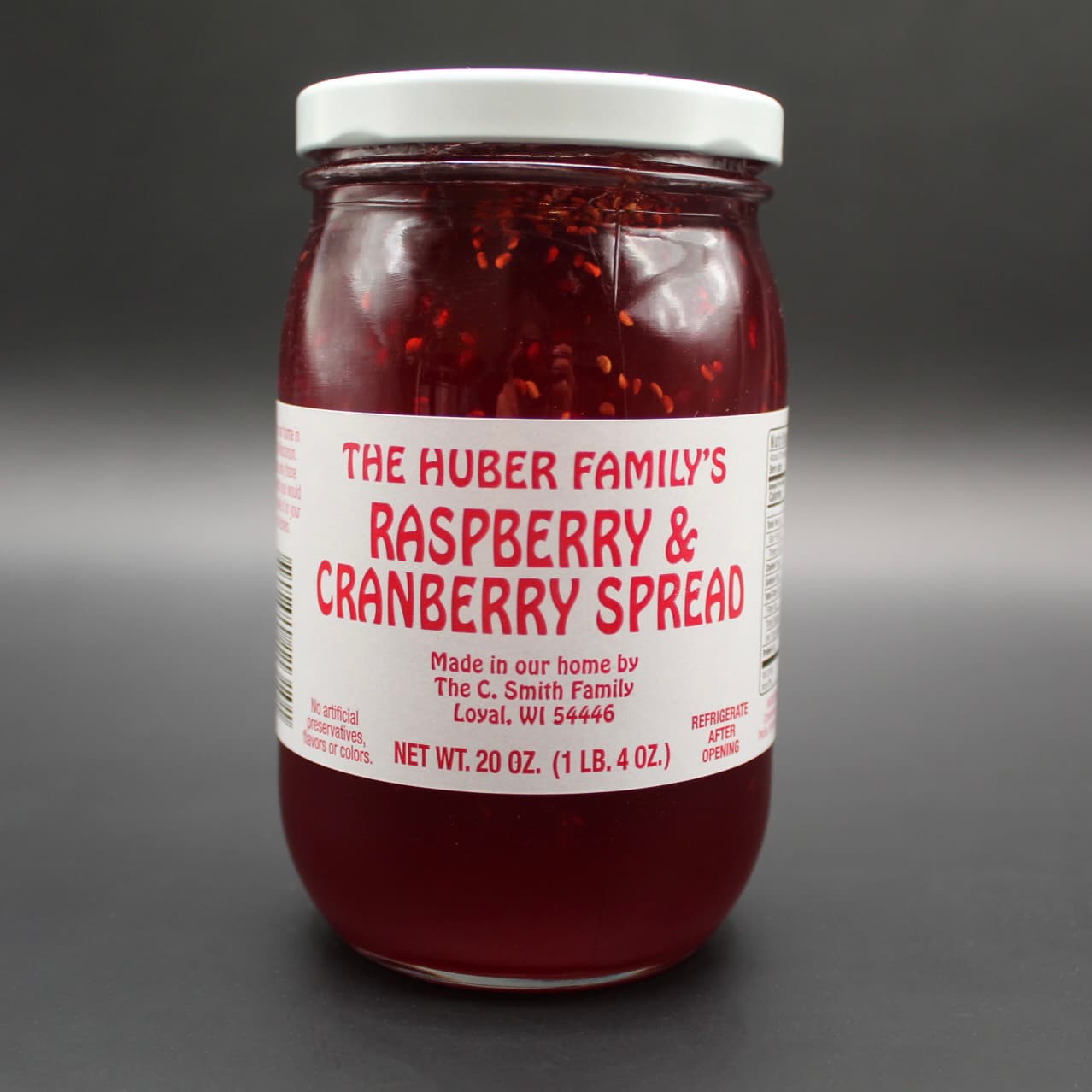 Huber Raspberry/Cranberry Spread