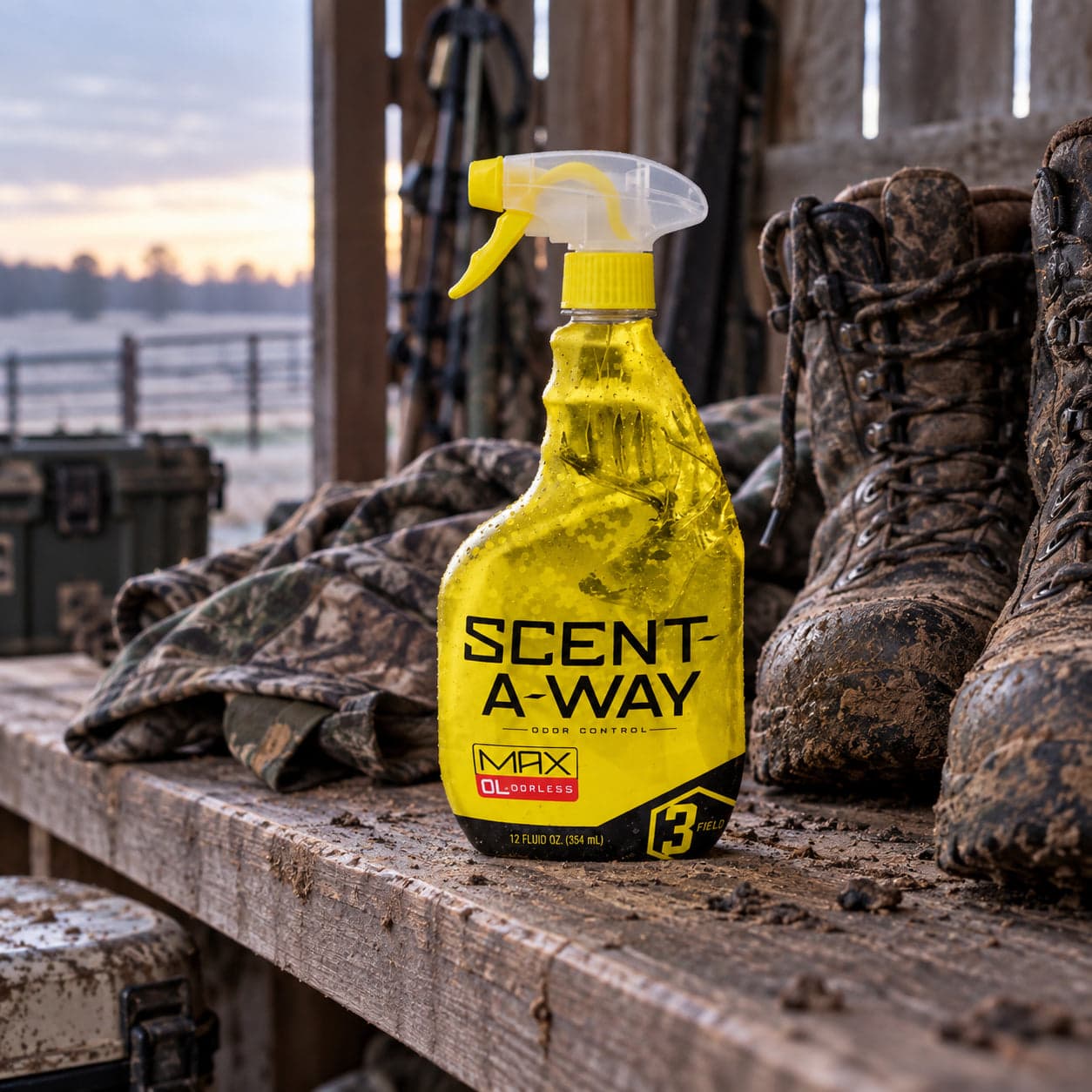Scent-A-Way MAX Odorless Spray – 12 oz