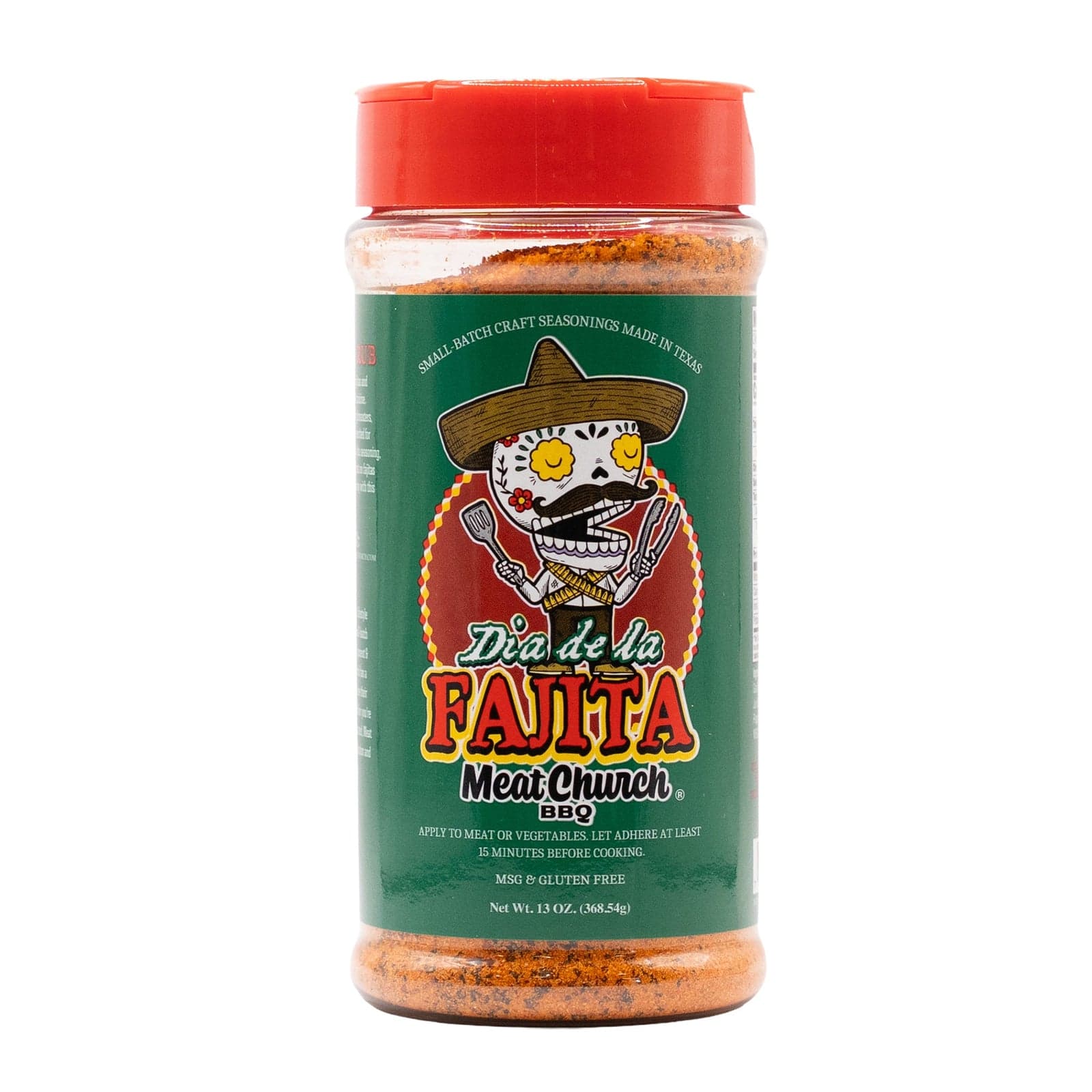 Meat Church Dia De La Fajita Seasoning – 13 oz Shaker