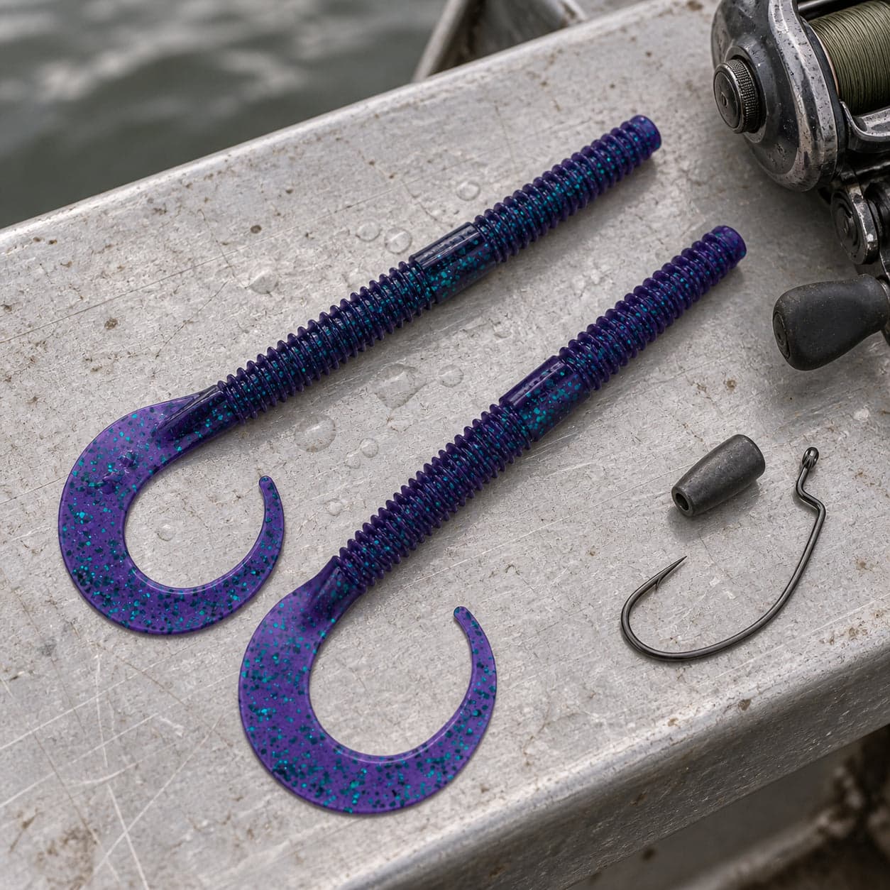 Yamamoto 10" Ichi Worm Floater – 6 Pack image 2