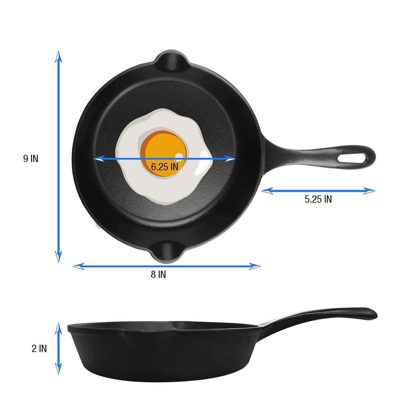 8'' Skillet | Cast Iron image 3