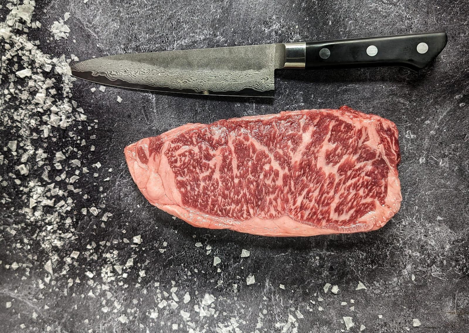 New York Strip Steak | Japanese Kokusan Wagyu BMS 8-9