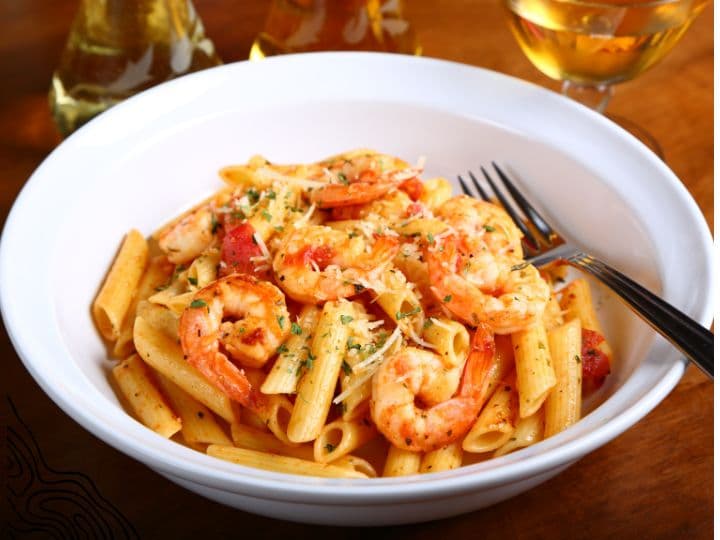 Our Own Crab & Shrimp Baked Penne – Seafood