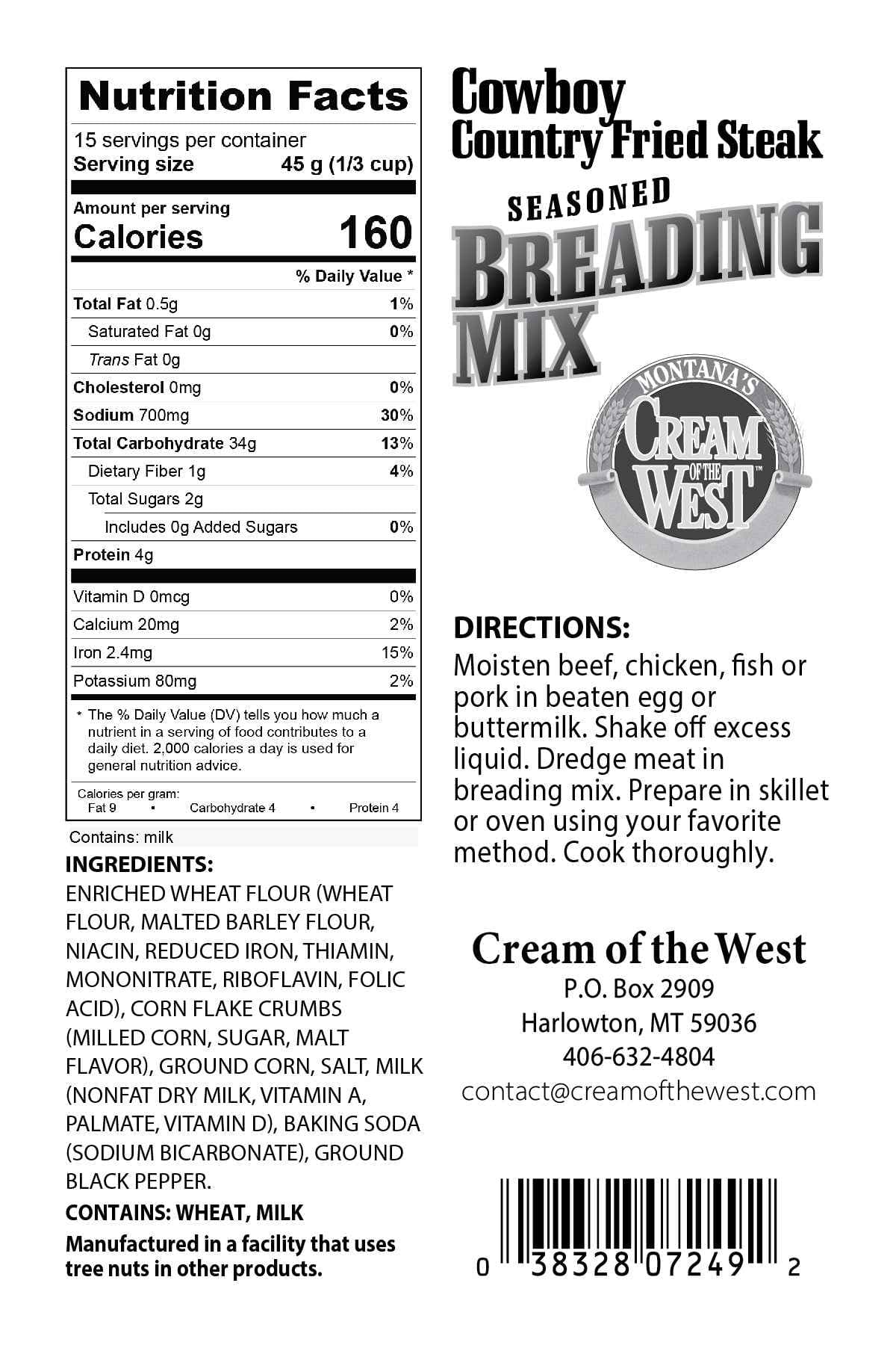 Cowboy Seasoned Breading Mix image 4