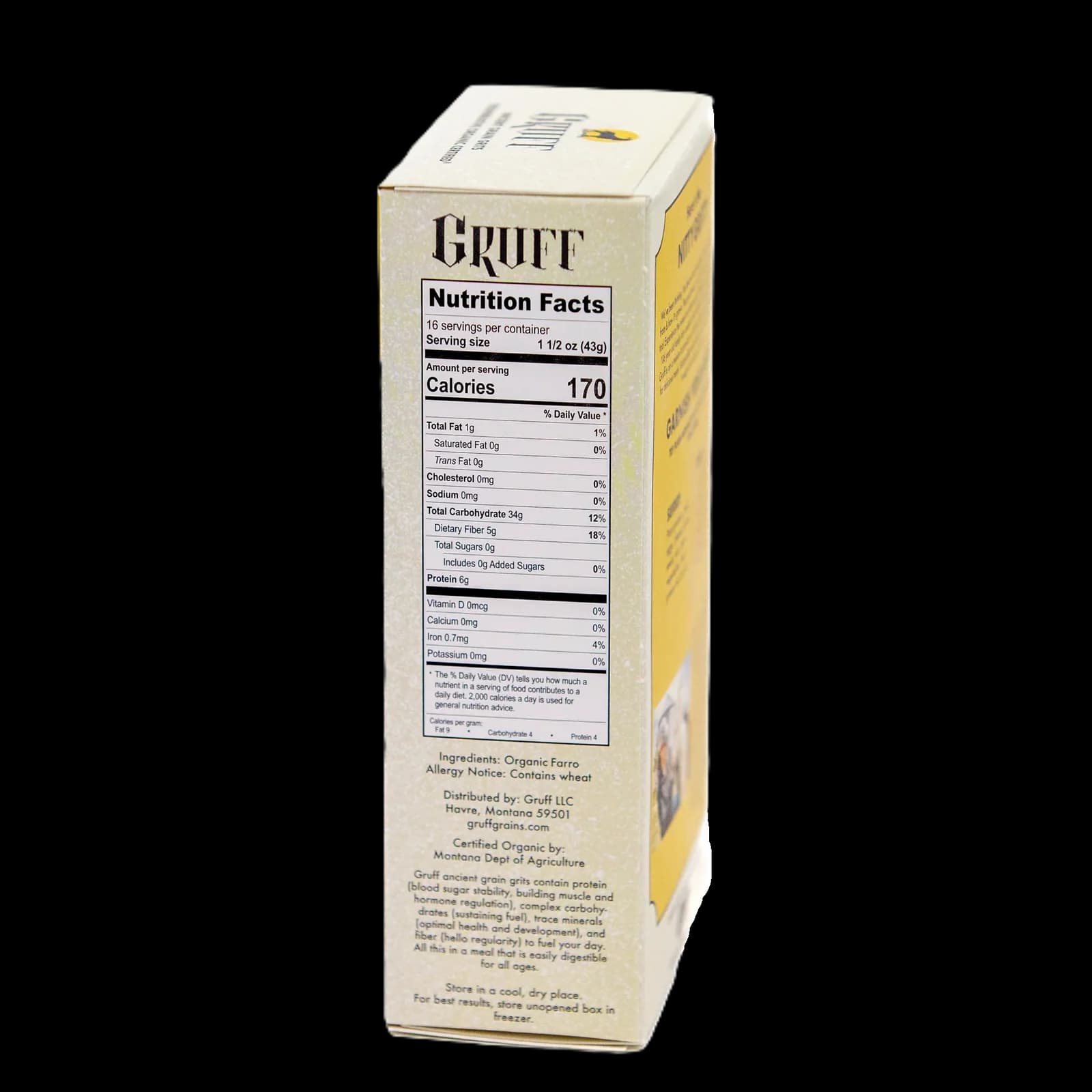 3 Pack Gruff Ancient Grain Grits image 2