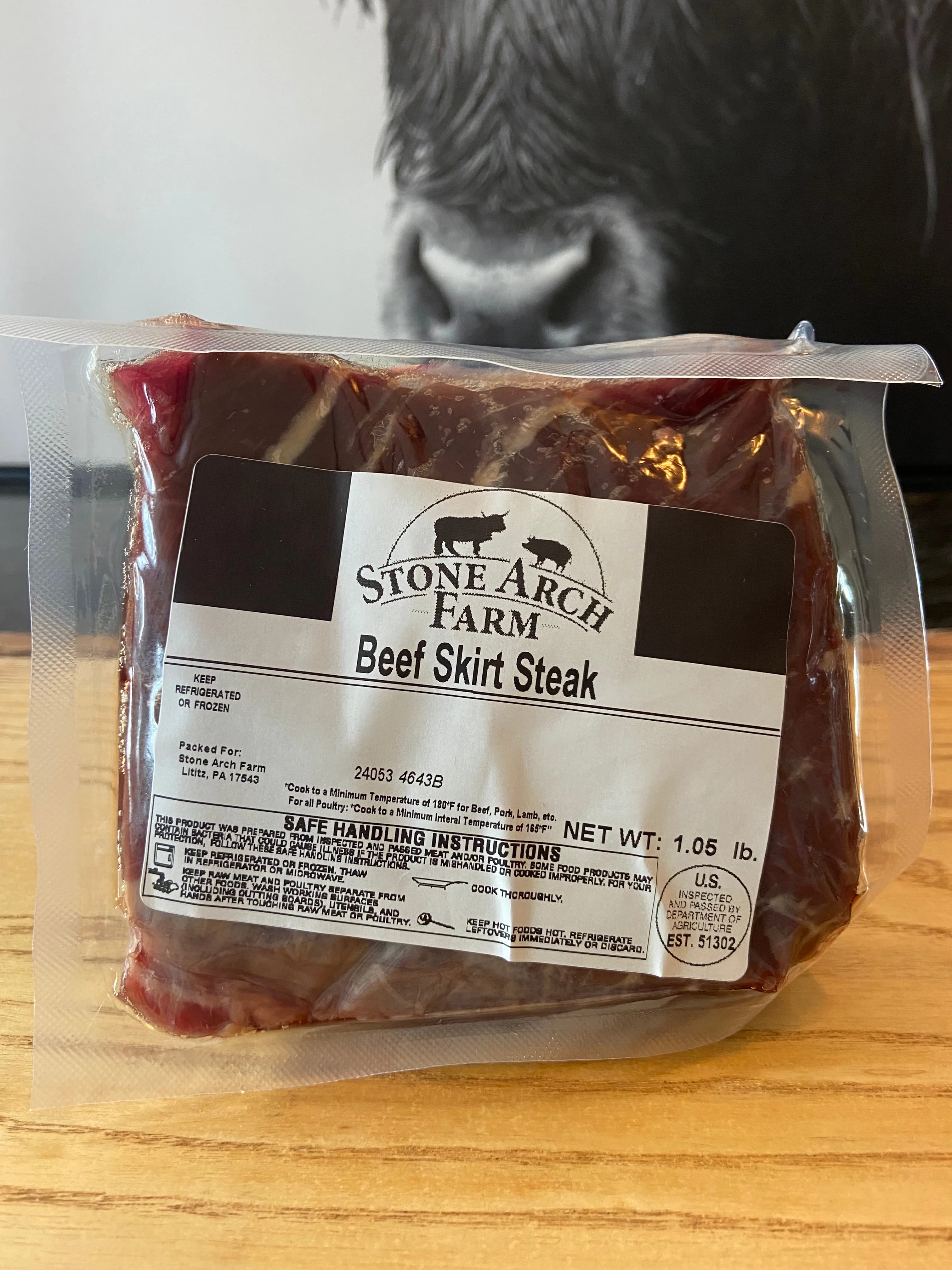 Scottish Highland Beef Skirt Steak