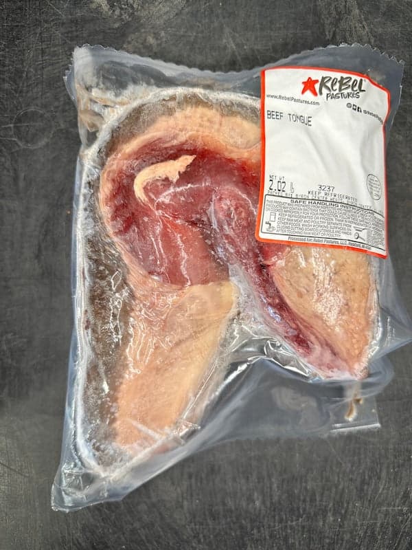 Grass Fed Beef Tongue image 3