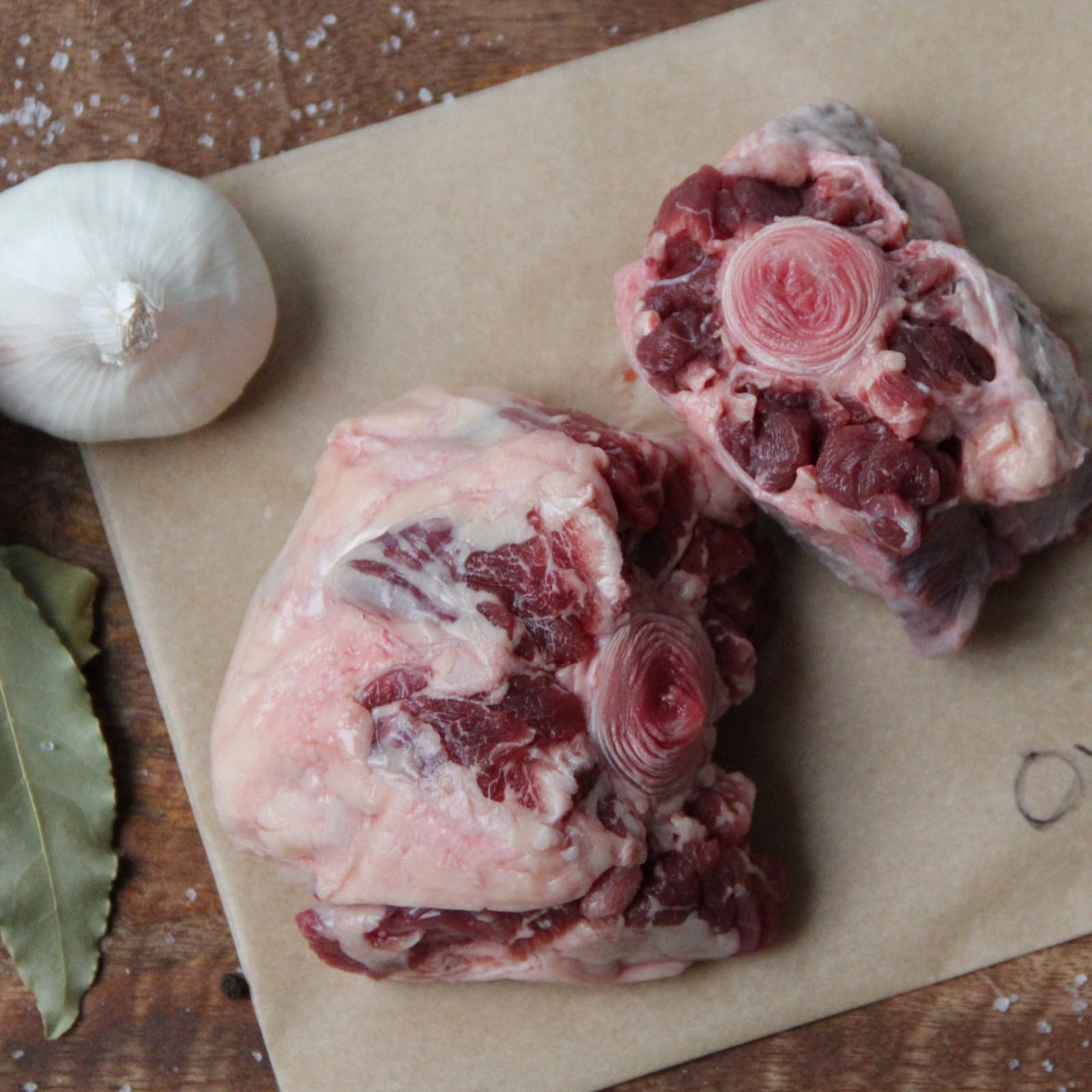 Grass-Fed Dejointed Oxtail (approx 3lbs)