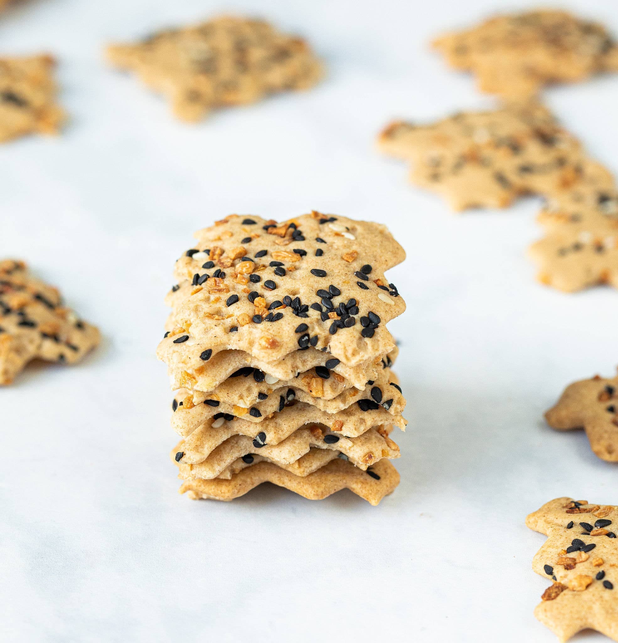 The Sourdough Project - Everything Sourdough Crackers (3 oz Pouch) image 3