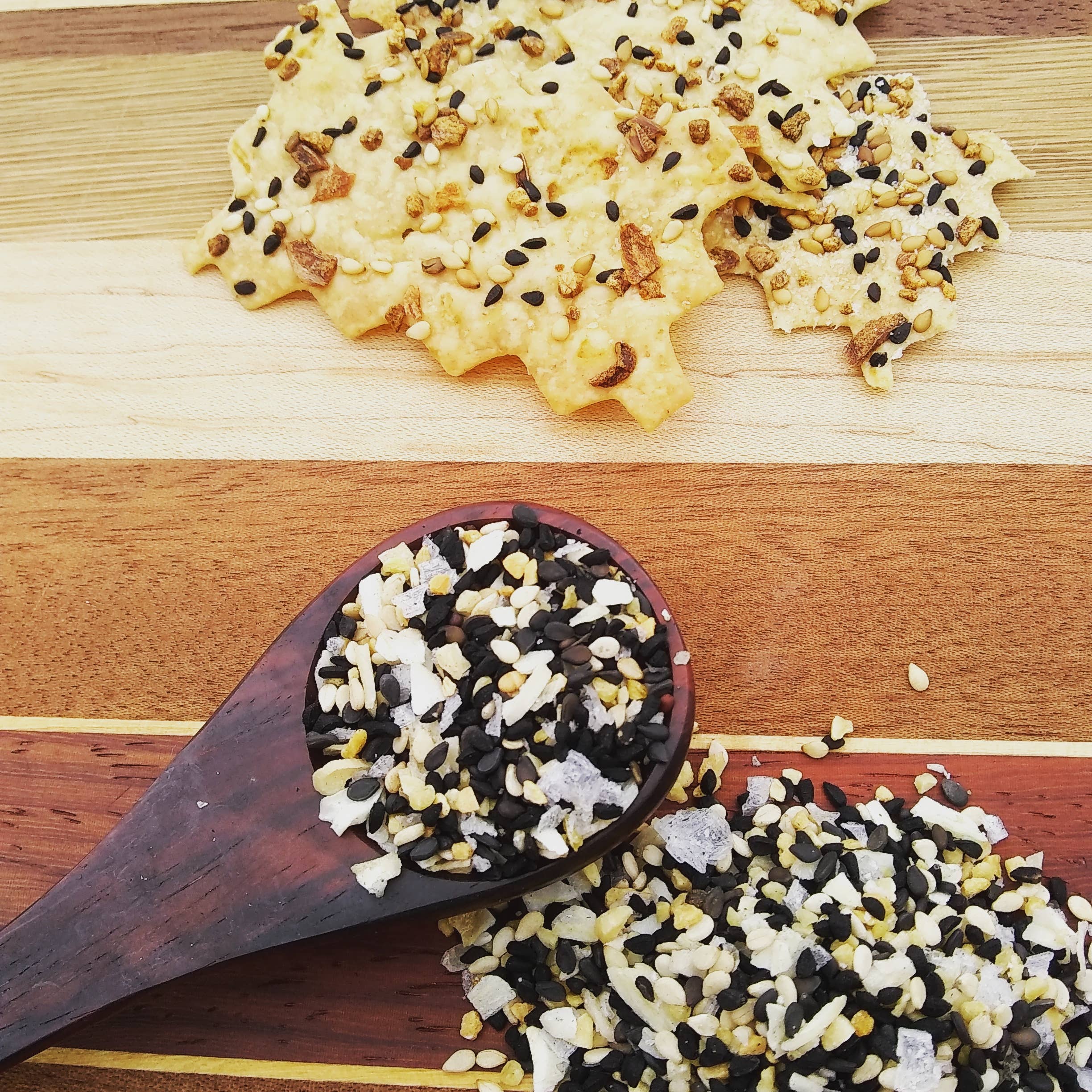 The Sourdough Project - Everything Sourdough Crackers (3 oz Pouch) image 2