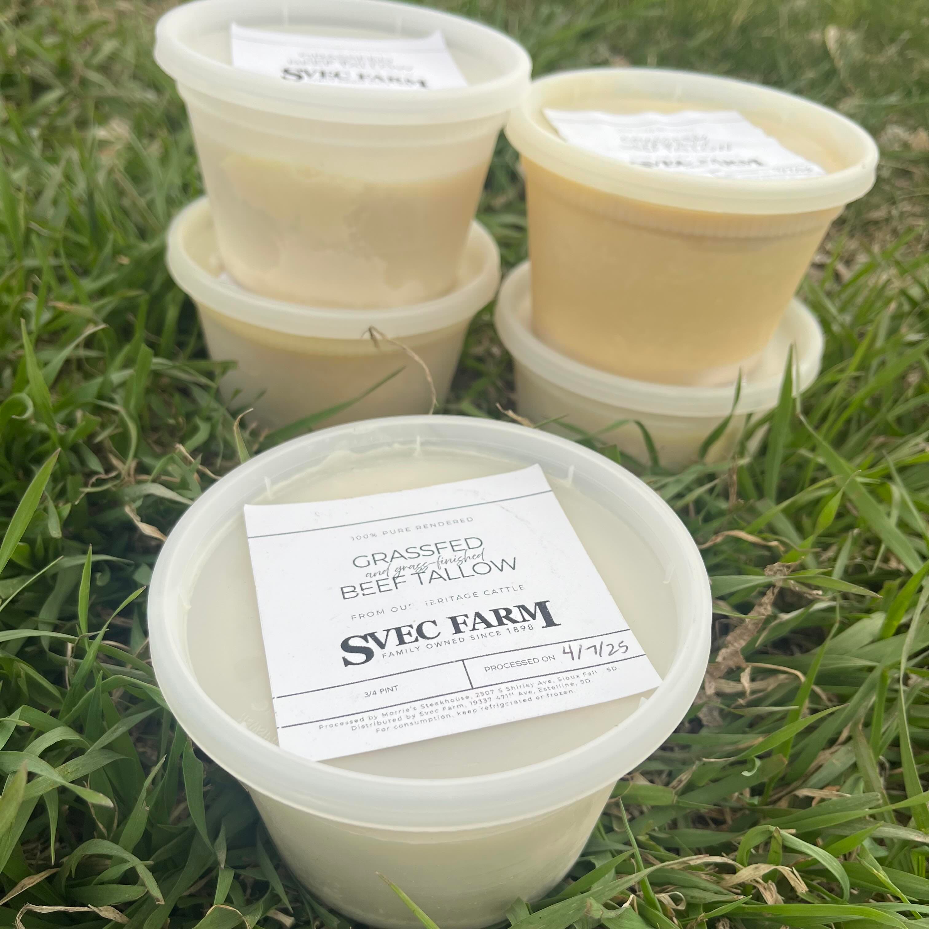 Beef tallow rendered fat, quart – Clearance image 2