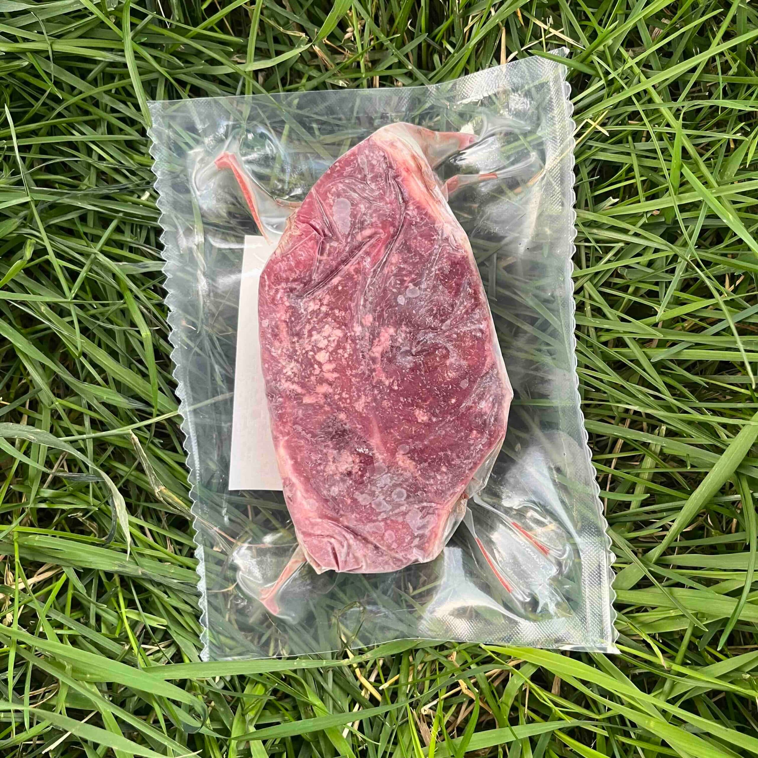 Beef NY strip single steak, .3 lb image 2