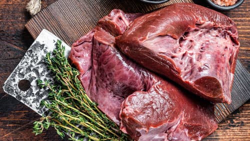 Grassfed Beef Heart – Lean, Nutrient-Dense Organ Cut