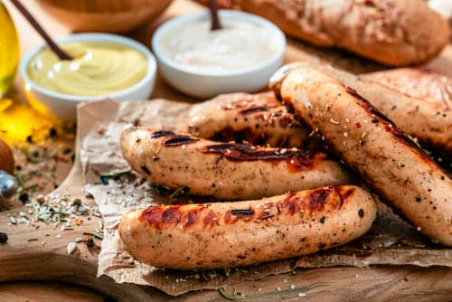 Bratwurst – Pastured Pork from Gunthorp Farms (4-Pack)