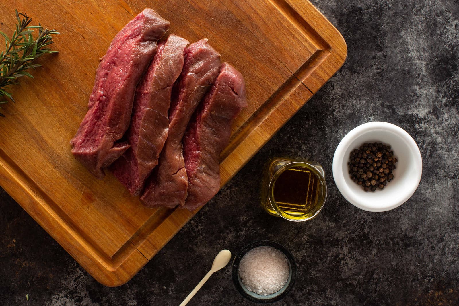 South Texas Antelope Leg Filets, 4 oz Medallions