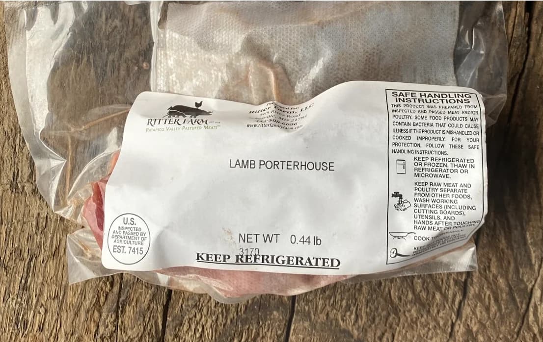Lamb Porterhouse Chops image 4