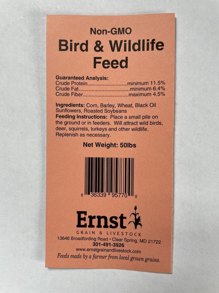 Non-GMO Bird & Wildlife Feed 25lbs image 2