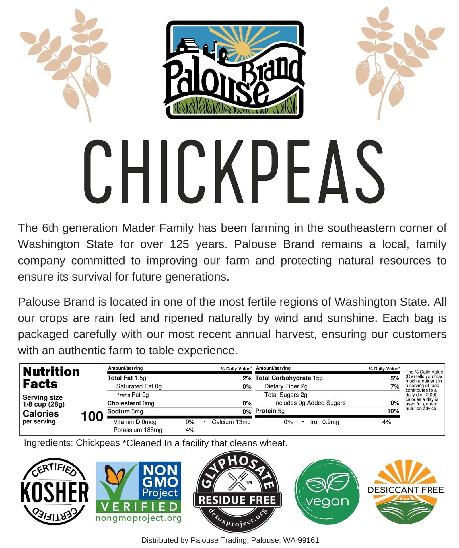 Chickpeas - Value Pack - 36 lb image 5