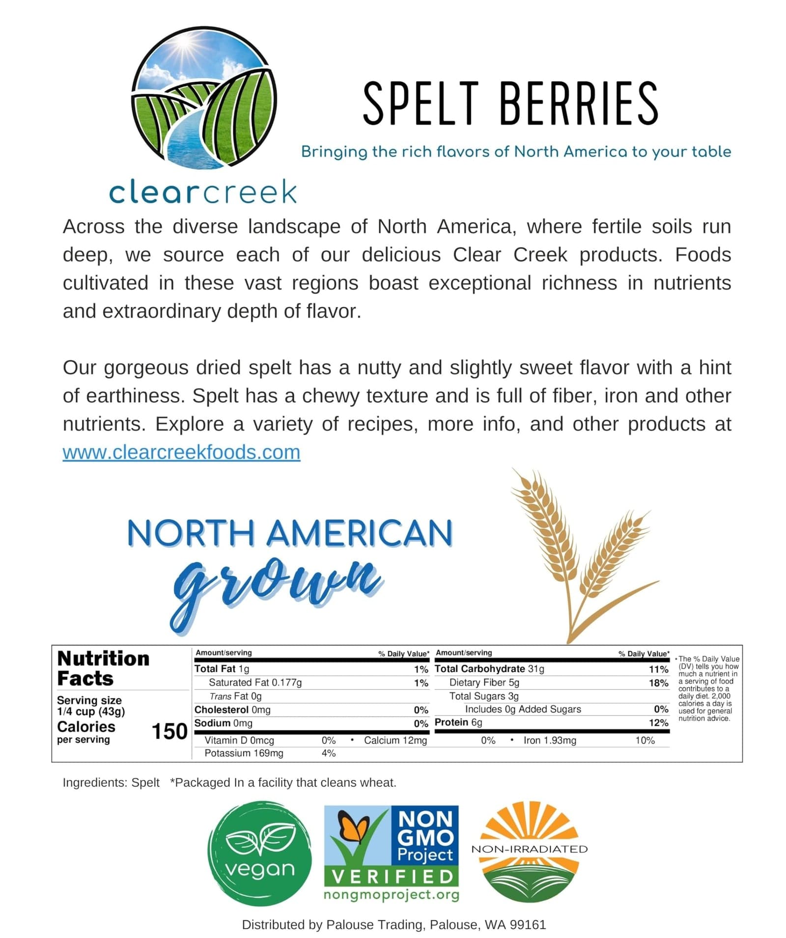 Spelt Berries - 1 lb image 5