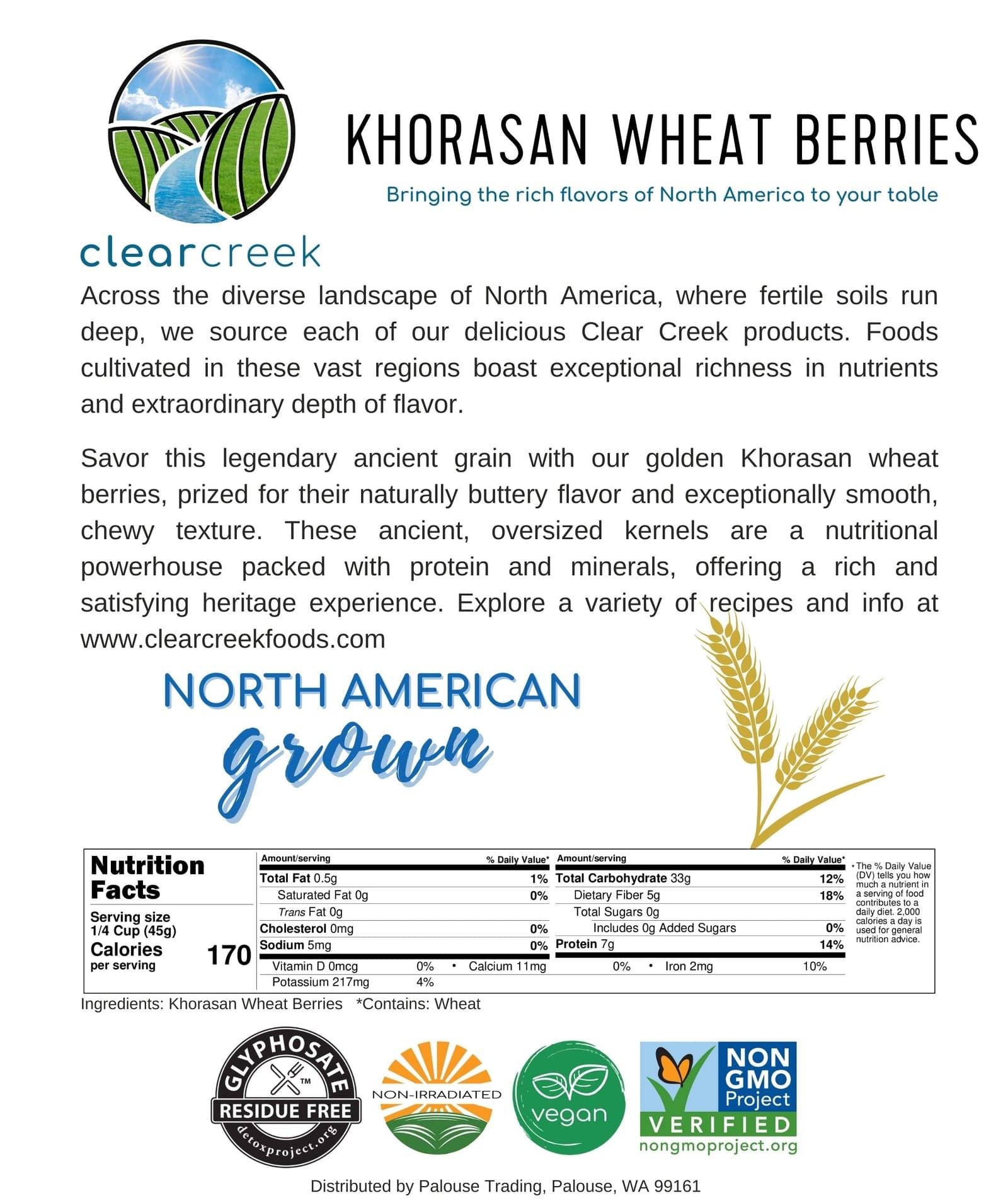 Khorasan Wheat Berries - 4 lb image 5