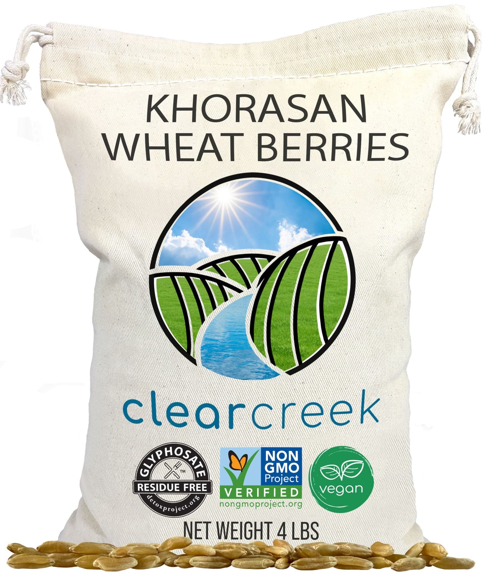 Khorasan Wheat Berries - 4 lb