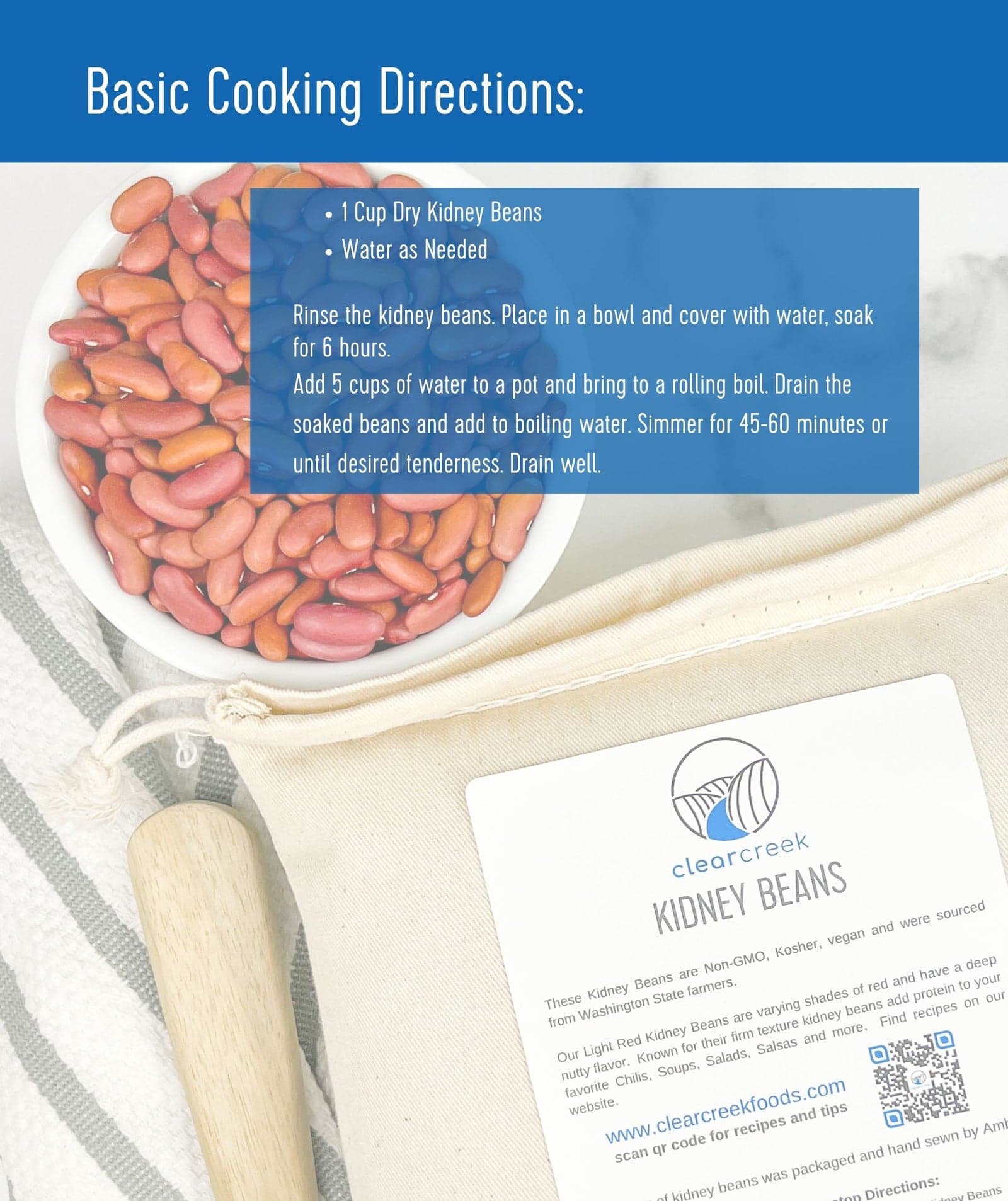 Kidney Beans - Value Pack - 8 lb image 3