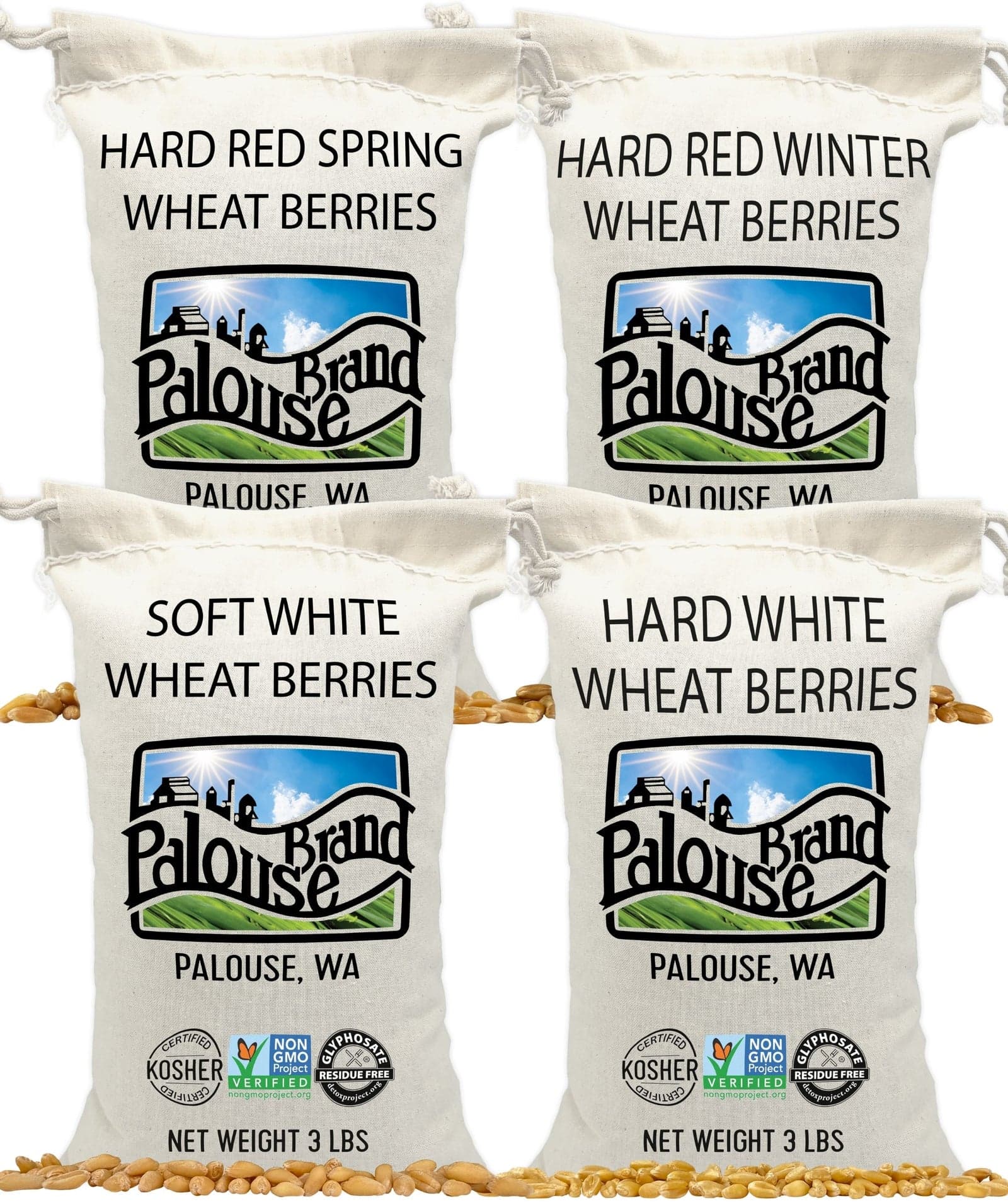 Wheat Variety Bundle - 12 lb