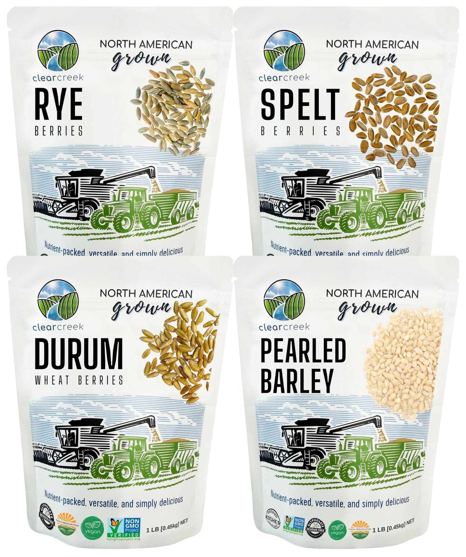 Grain Variety Bundle - 4 lb