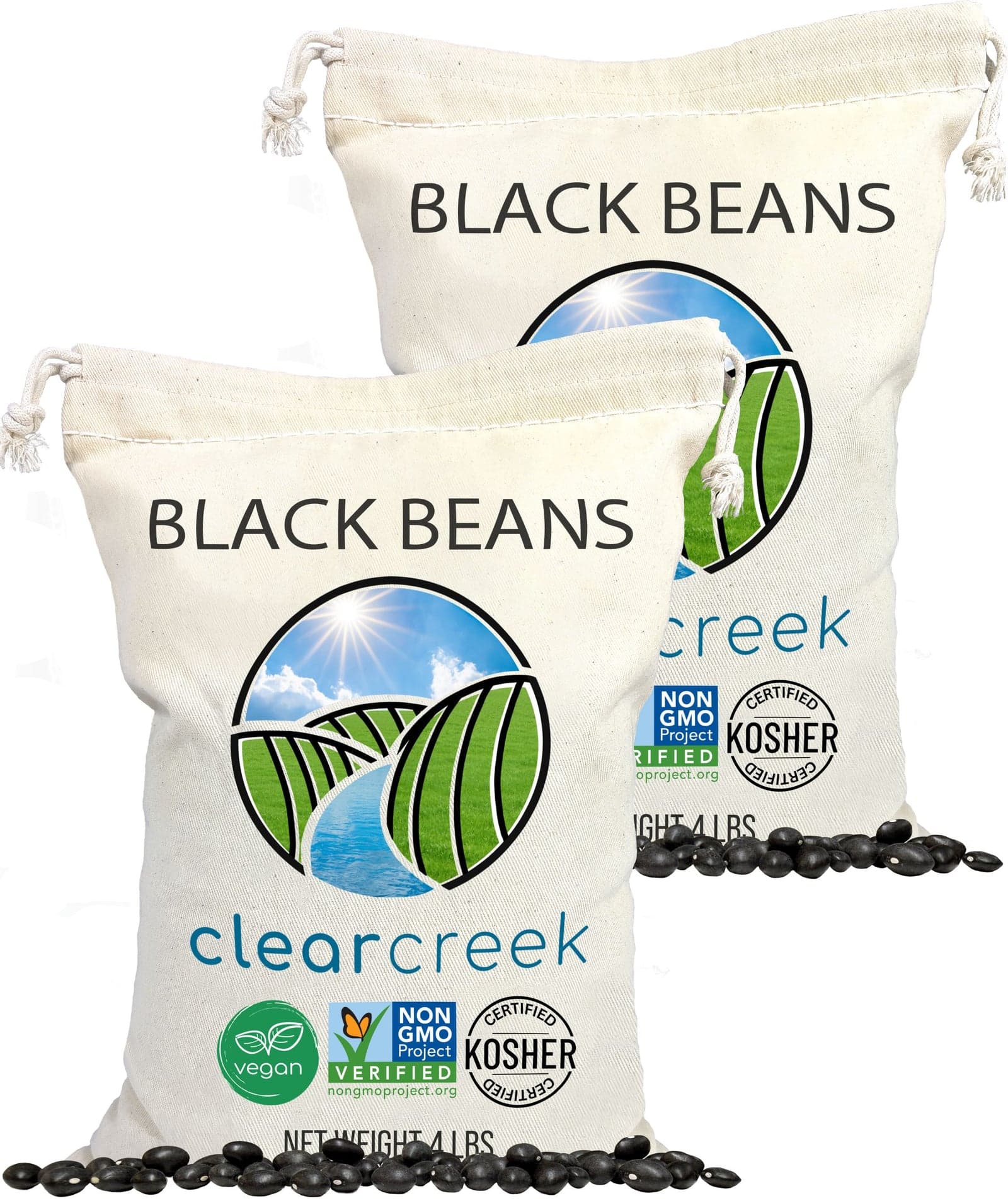 Black Beans - Value Pack - 8 lb