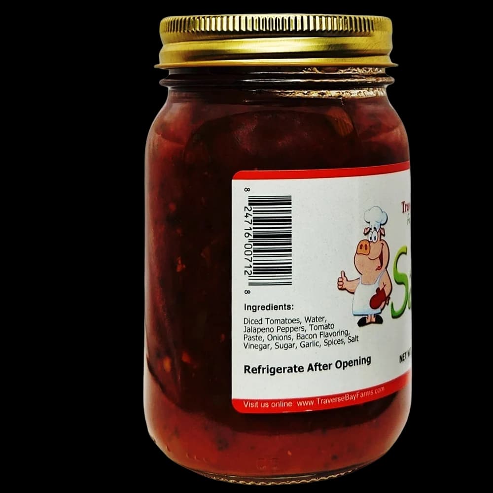 Bacon Salsa - Mild, 16 oz image 2