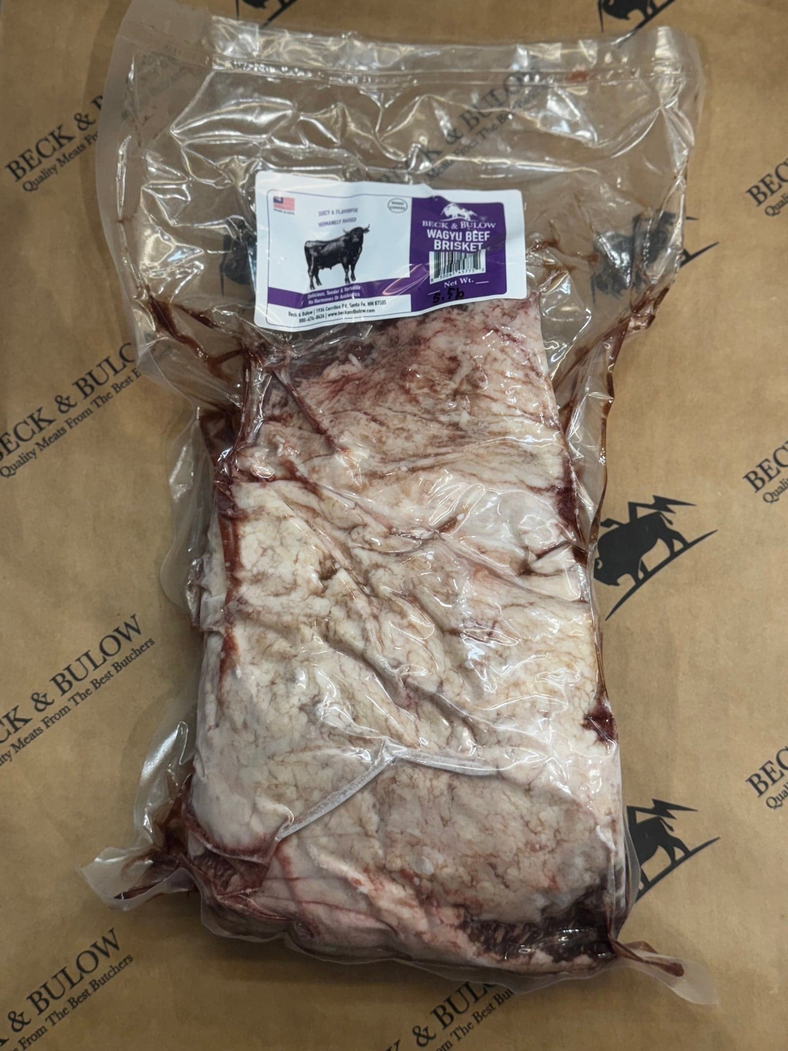 Wagyu Beef Brisket (4-5lbs) image 3