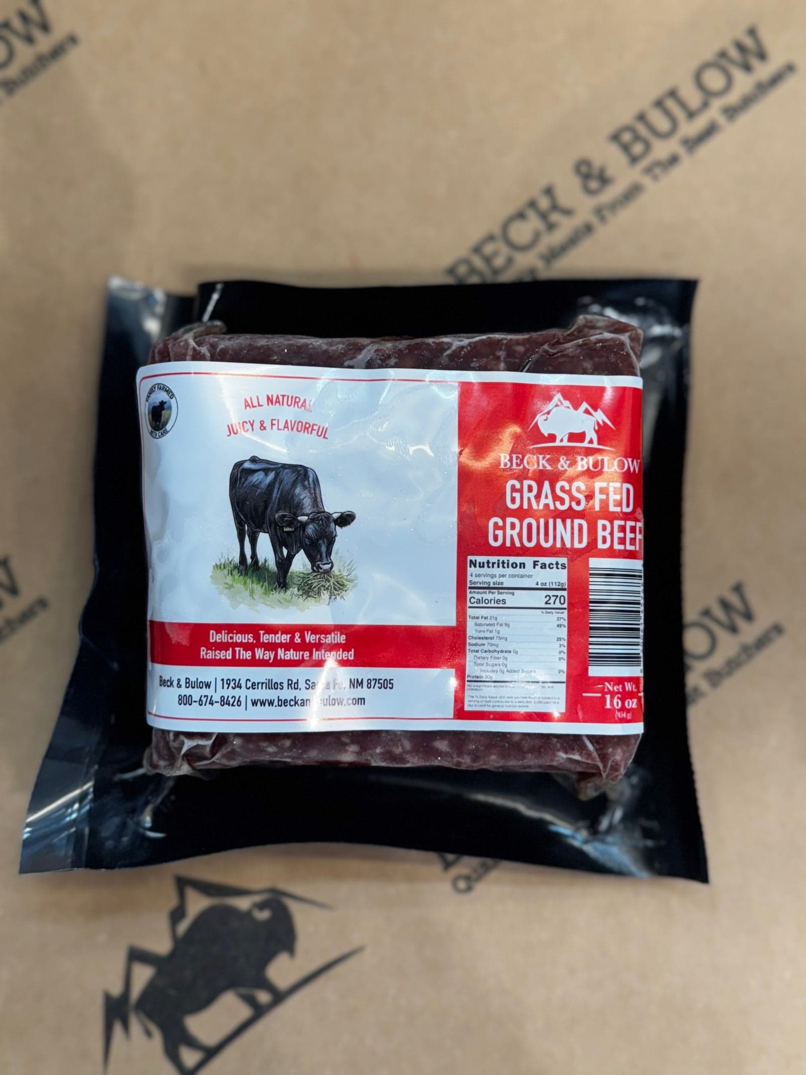 Grass Fed Ground Beef (1lb) image 2