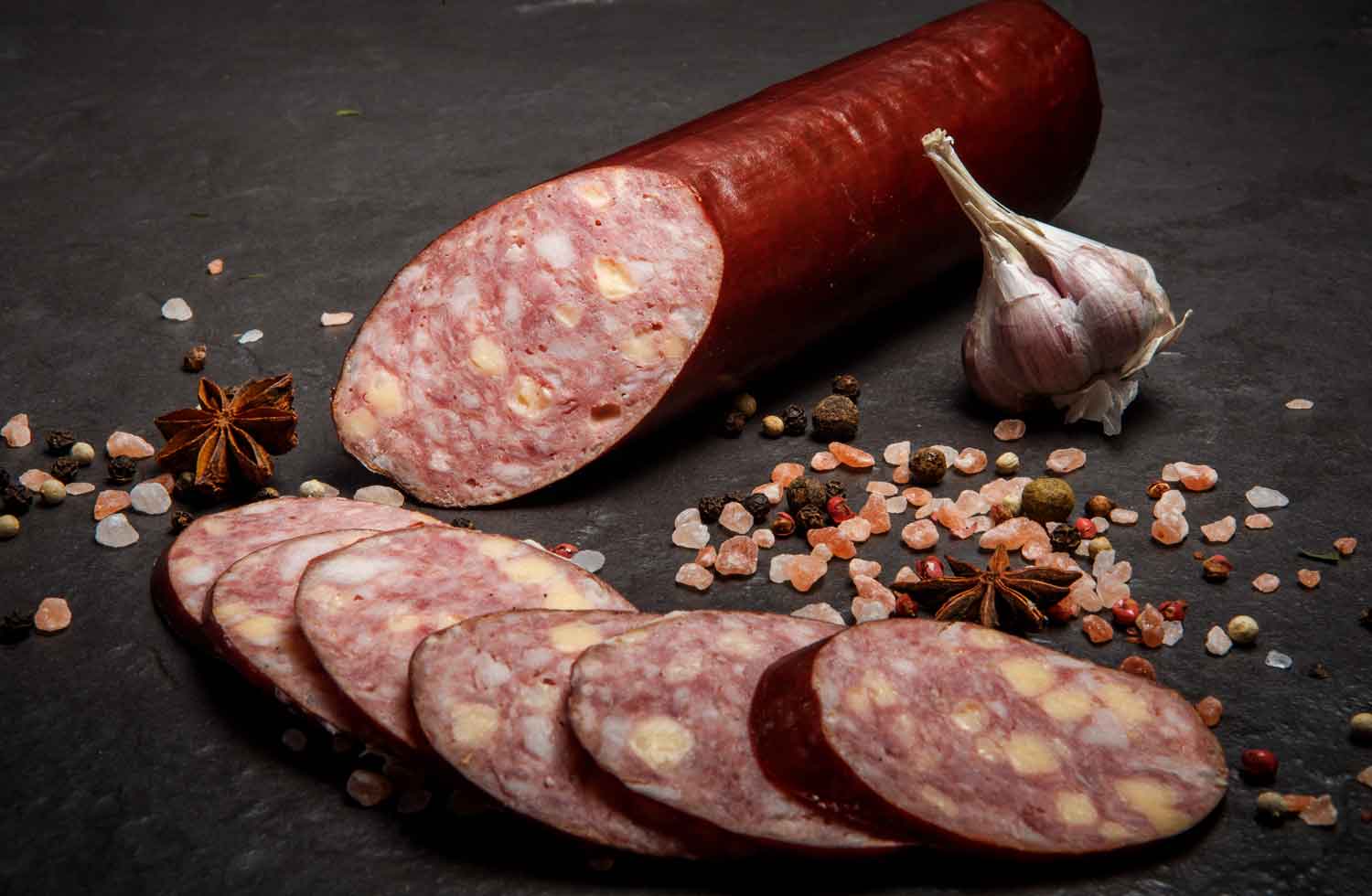 Beef Summer Sausage - Dry-Aged - Black Angus Beef
