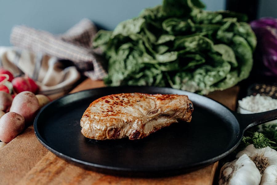 Pork Rib Chop - 12 oz image 2