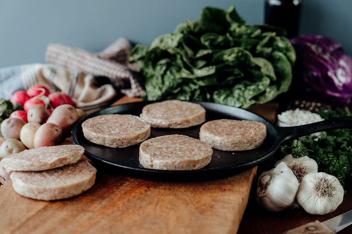 Sugar Free Pork Breakfast Sausage Patties - 6 (3.2 oz) image 2