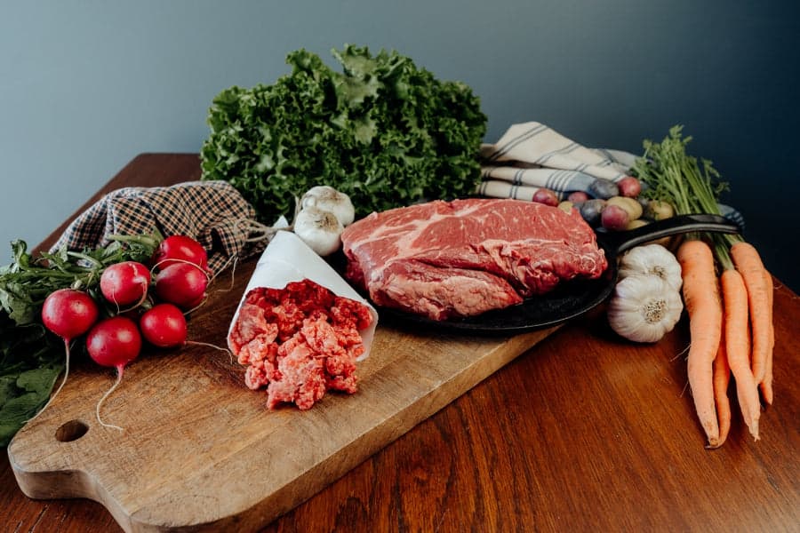 Fresh Chilled Roast / Ground Beef Bundle- ships separately per fresh monthly schedule